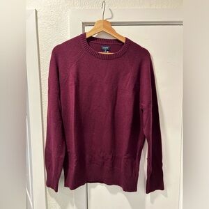 J. Crew - Medium - Crewneck sweater - burgundy